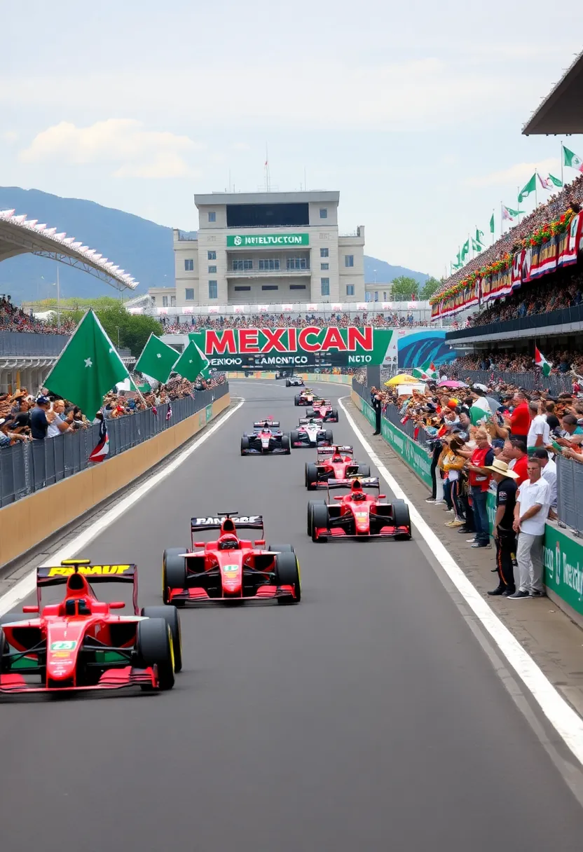 12 F1 Race Tracks That Every Fan Must Experience (You Won't Believe #5!) - 12. Autódromo Hermanos Rodríguez - A Mexican Fiesta