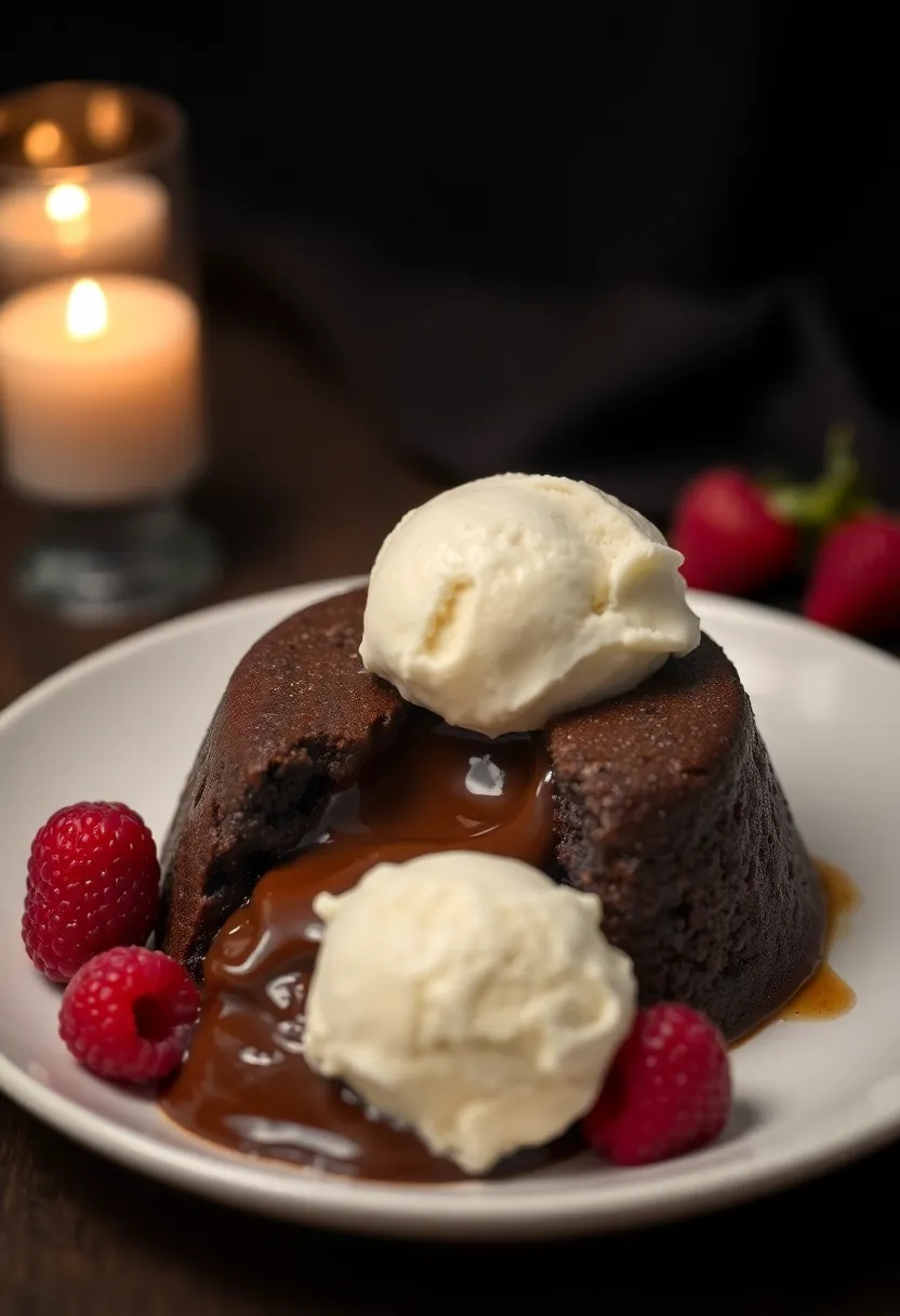 15 Easy Valentine's Day Recipes That Will Impress Your Sweetheart! - 12. Chocolate Lava Cake