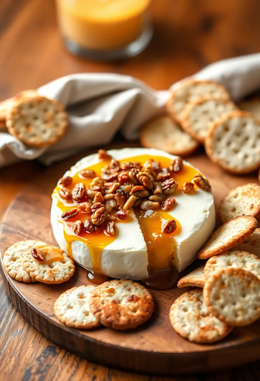 15 Easy Valentine's Day Recipes That Will Impress Your Sweetheart! - 13. Baked Brie with Honey and Nuts