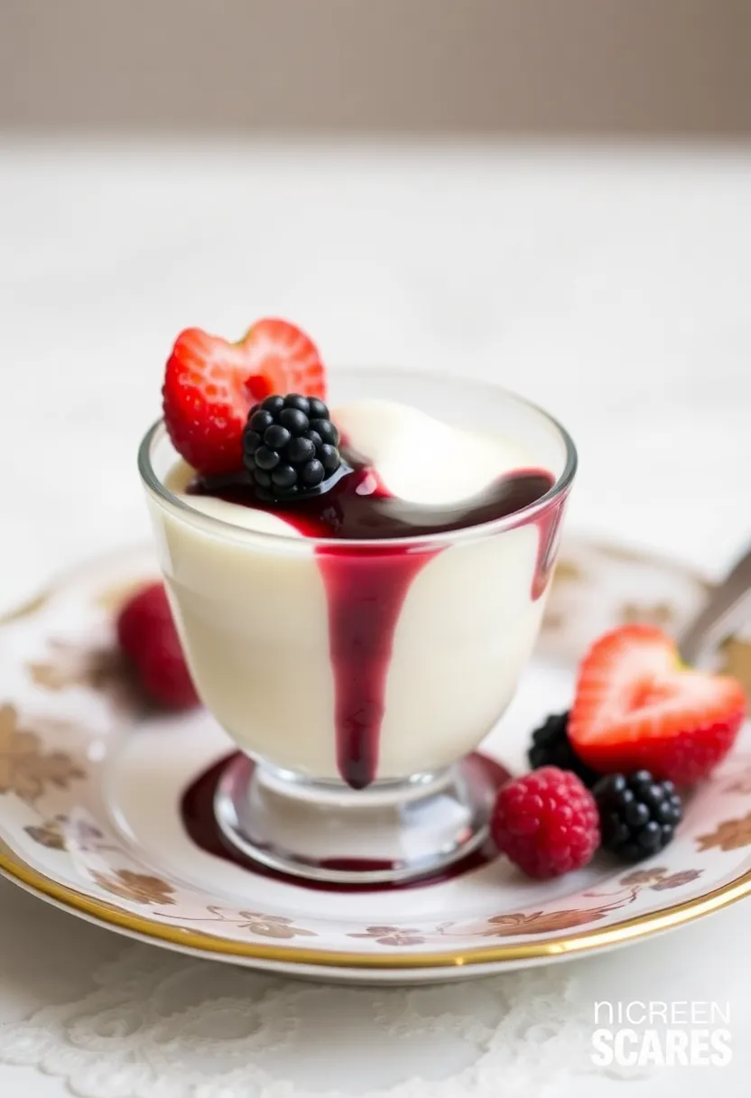 15 Easy Valentine's Day Recipes That Will Impress Your Sweetheart! - 14. Vanilla Bean Panna Cotta