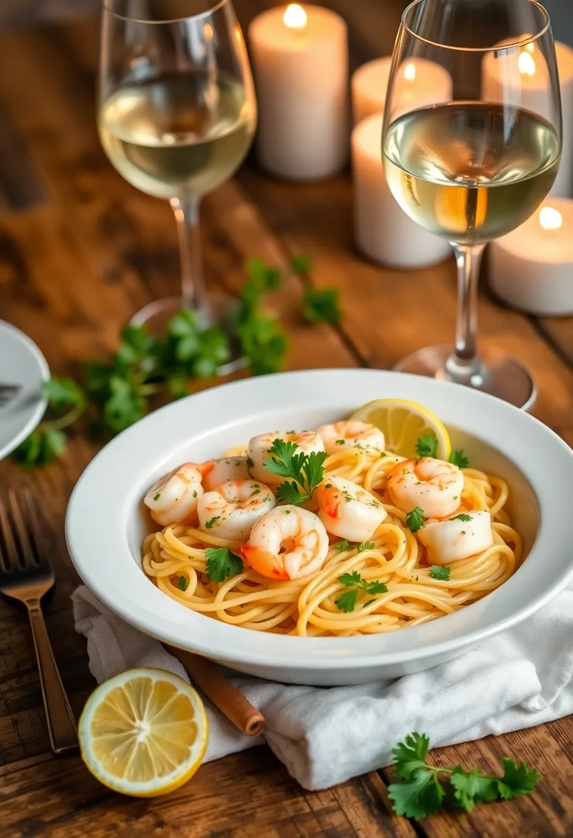 15 Easy Valentine's Day Recipes That Will Impress Your Sweetheart! - 5. Garlic Butter Shrimp Pasta
