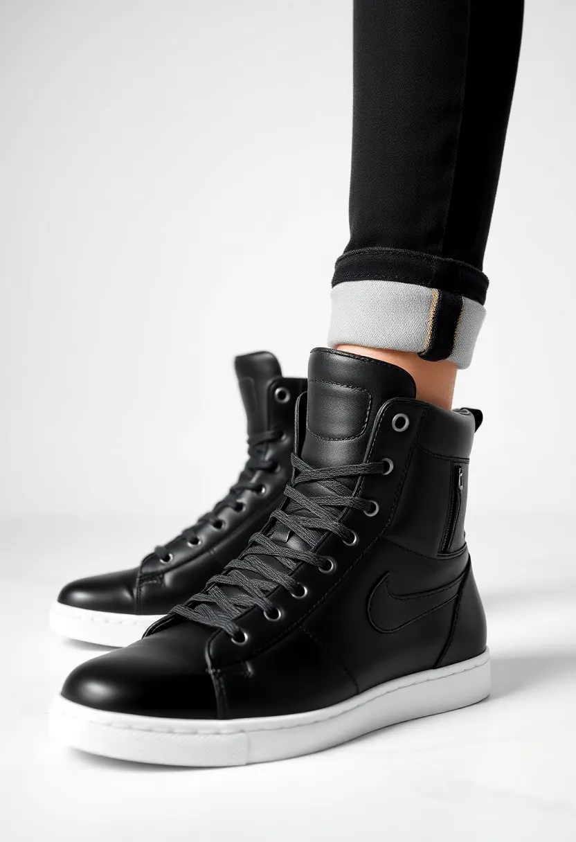 15 Sneaker Trends You Need to Know About This Season (You Won't Believe #8!) - 4. High-Top Sneakers