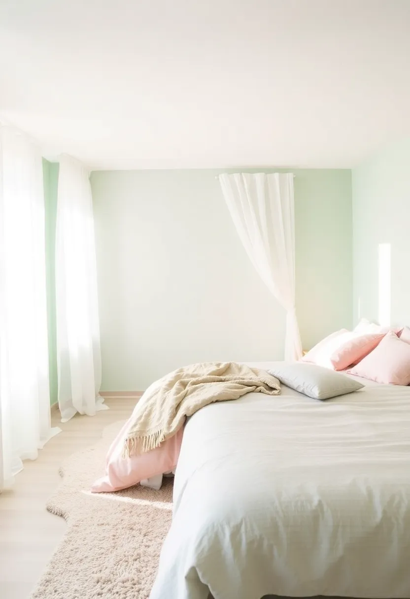18 Bedroom Transformations Under $200 (You Won't Believe #10!) - 16. Soft Color Palette