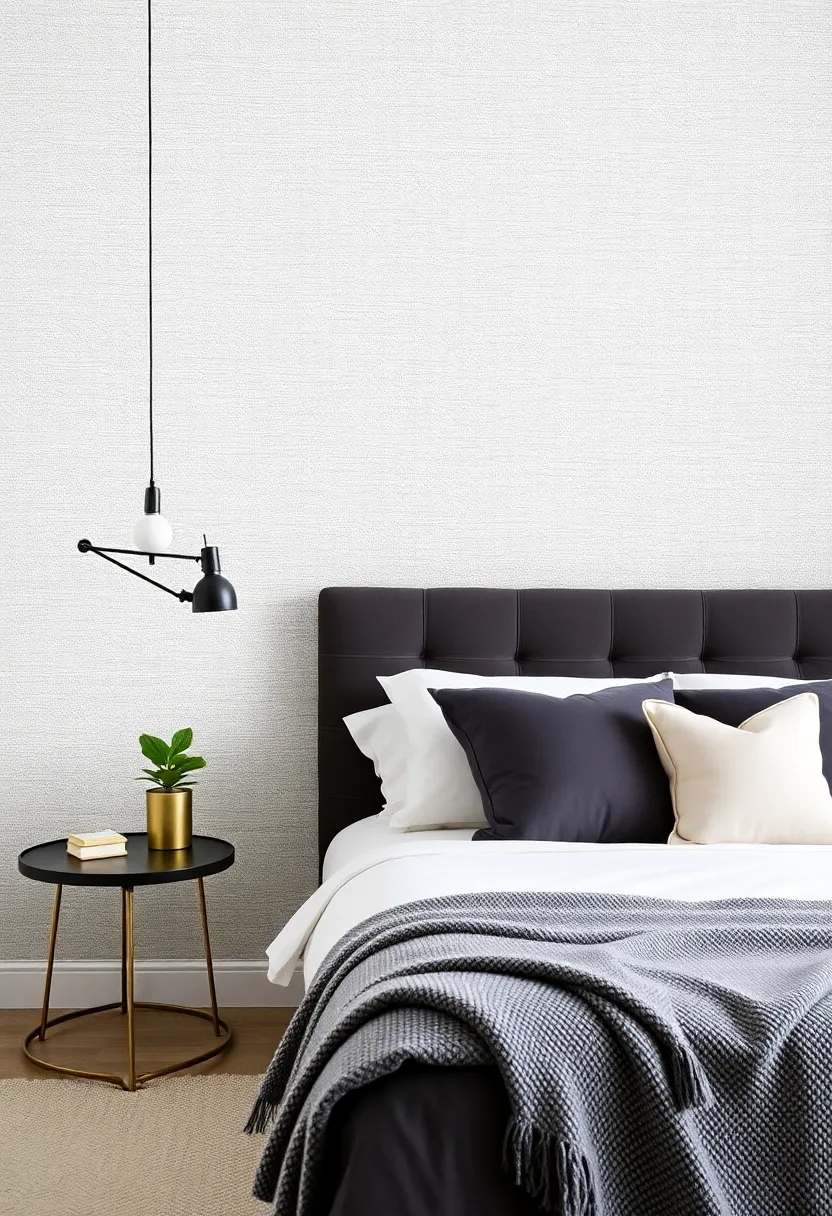 18 Bedroom Transformations Under $200 (You Won't Believe #10!) - 17. Textured Wall Treatment